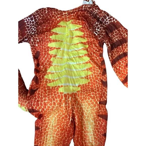 Underwraps T-Rex Dinosaur Costume 2-4T Large Halloween w/ Mask & Gloves - Picture 5 of 8